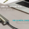 i-tec USB 3.0 Metal Charging HUB 4 Port