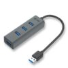 U3HUBMETAL403_01_s i-tec USB 3.0 Metal pasivní 4 portový HUB