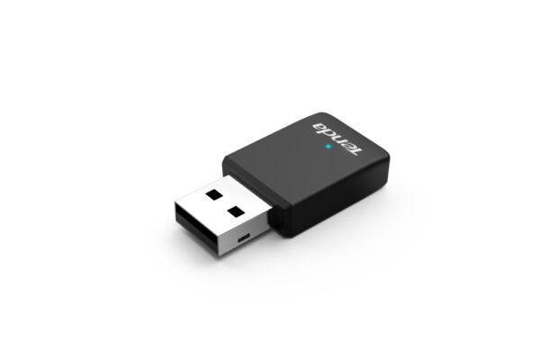 U9_03 Tenda U9 WiFi AC650 USB Adapter, 633 Mb/s (433 + 200 Mb/s), 802.11 ac/a/b/g/n, OS Win XP/7/8/10/11