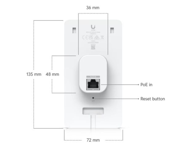 UA-Intercom-Viewer-3_3 Ubiquiti UA-Intercom-Viewer-3 - UniFi Access Intercom Viewer 3-pack
