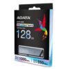 ADATA UE800/128GB/USB 3.2/USB-C/Stříbrná