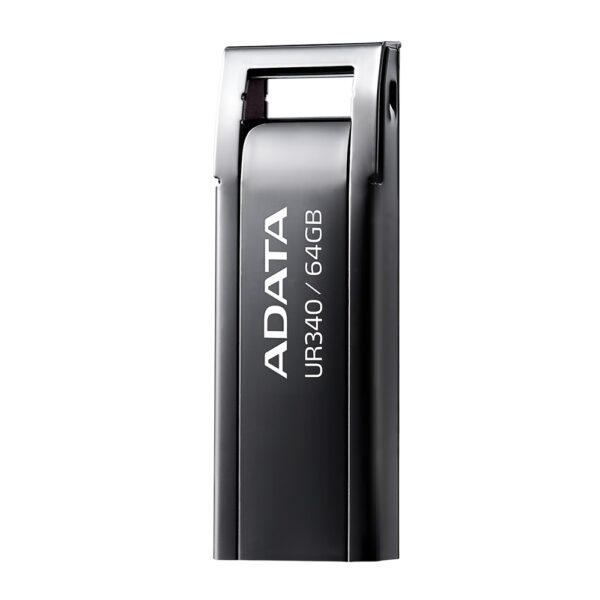 ADATA UR340/64GB/USB 3.2/USB-A/Černá