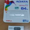 UV2203 ADATA UV220/64GB/USB 2.0/USB-A/Bílá