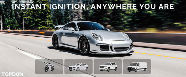 TOPDON Car Jump Starter JumpSurge V2200air/12000mAh/max výstupní proud 2200A/4-150PSI