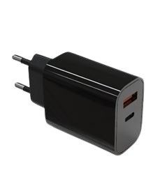 V709999_s-1 TB Touch USB-C + USB-A černá nabíječka