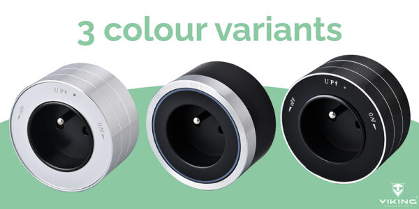 Zásuvkový modul Viking A30B, černá/výstupy - 1xAC/výkon až 2500W/230V,16A,50Hz/Zásuvka typu F