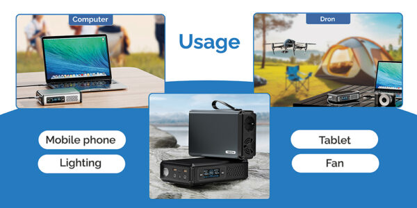 VALI150_1000px_2 Bateriový generátor Viking VALI150/baterie 148Wh/Output:1xAC,2xUSB-A,2xDC5521/LED svítilna