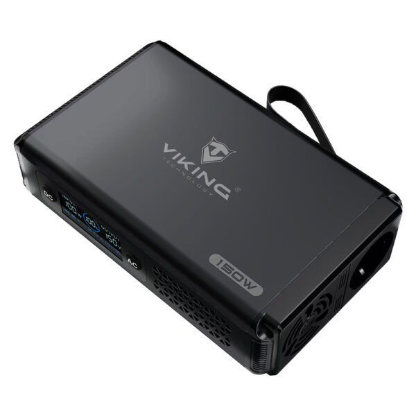 VALI150_1000px_white_1 Bateriový generátor Viking VALI150/baterie 148Wh/Output:1xAC,2xUSB-A,2xDC5521/LED svítilna