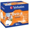VE0055_S VERBATIM DVD-R (10-pack)Printable/16x/4.7GB/Jewel