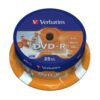 VE0071_S VERBATIM DVD-R(25-Pack)Spindl/Printable/16x/4.7GB