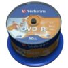 VE0073_S VERBATIM DVD-R(50-Pack)Cake/Print/16x/4.7GB/NoID