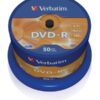VE0074_S VERBATIM DVD-R(50-Pack)Spindl/MattSlvr/16x/4.7GB