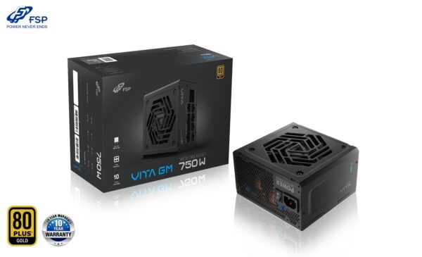 VITA-GM_-2M2-Black-750W-icons-logo_s FSP VITA GM/750W/ATX 3.1/80PLUS Gold/Modular/Retail