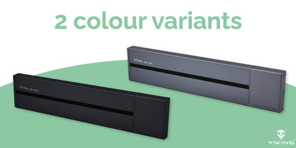 VLP40_1000_04-1 Zásuvková lišta - povrchová Viking LP40G/230V,50Hz/40cm délka/šedá/až 5 modulů/IP20/hliník/povrchová