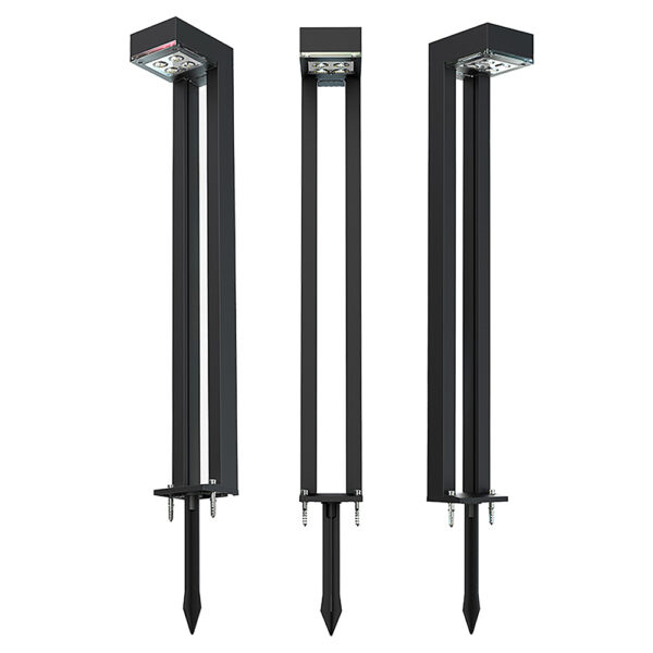 Venkovní solární LED světlo Viking SR07 - 2ks/1000 lm/IP54/2 režimy/teplá bílá