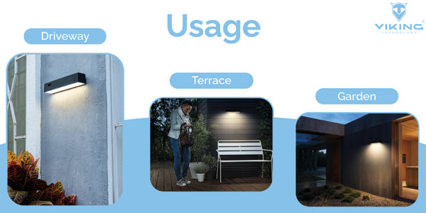 Venkovní solární LED světlo Viking SR24/Pohybový senzor/1000 lm/4 režimy/IP54/denní bílá