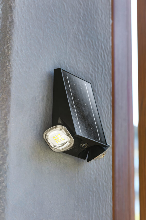 VSR39_1000_02 Venkovní solární LED světlo Viking SR39/Pohybový senzor/800 lm/IP44/4 režimy/denní bílá