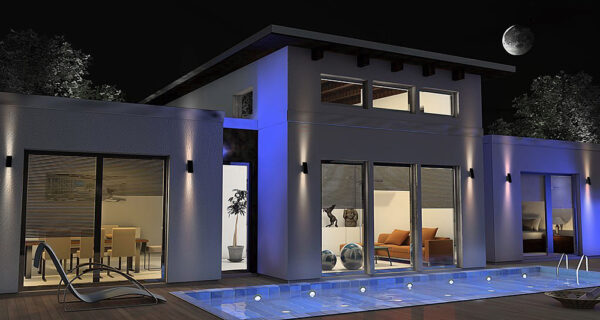 Venkovní solární LED světlo Viking SR83/700lm/solární napájení/4000K (denní bílá)/4 režimy