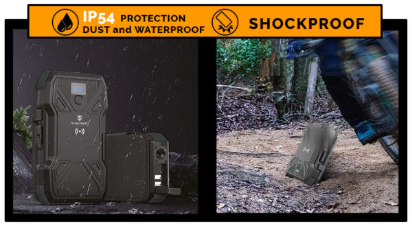 V_TYRI_shop5 Solární powerbanka VIKING TYR I/Output:1xUSB-C,2xUSB-A/Wireless charge 15W max/10000mAh/LED světlo