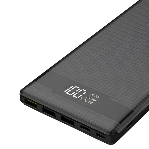 VIKING POWER BANK PN-962PD QC3.0 20000mah, QUICK CHARGE 3.0, Černá