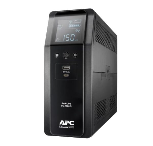 APC Back UPS Pro BR 1600VA, Sinewave,8 Outlets, AVR, LCD interface