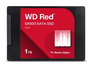 WD_Red_SA500_SATA_SSD_2.5in_1TB_Front_HR_s WD Red SA500 POWERED BY SANDISK/1TB/SSD/2.5"/SATA/5R