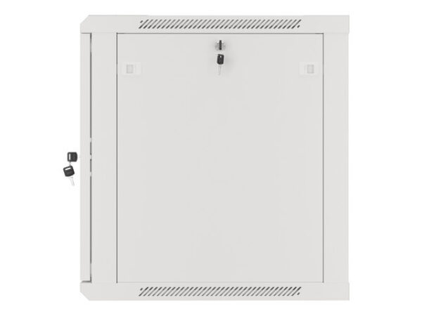 Nástěnný rack 19' 12U 600X600mm šedý flat pack