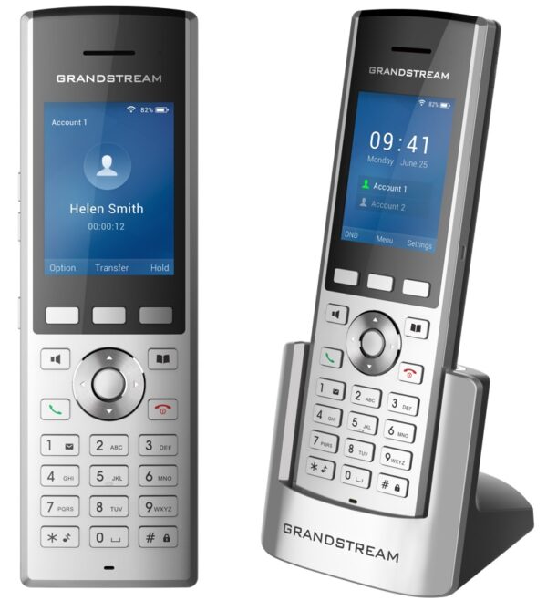 WP820_front_s Grandstream WP820 WiFi IP tel., 2,4" bar. displ., 2SIP úč., video, BT, Micro USB, Handover