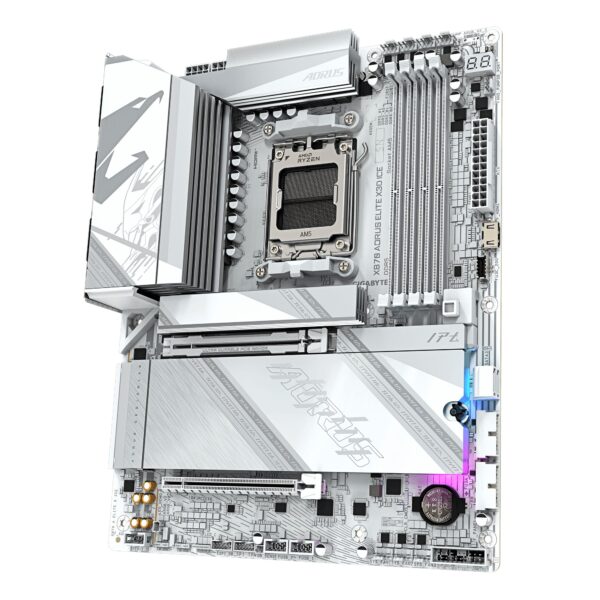 X870-AORUS-ELITE-X3D-ICE-4- GIGABYTE X870 AORUS ELITE X3D ICE/AM5/ATX
