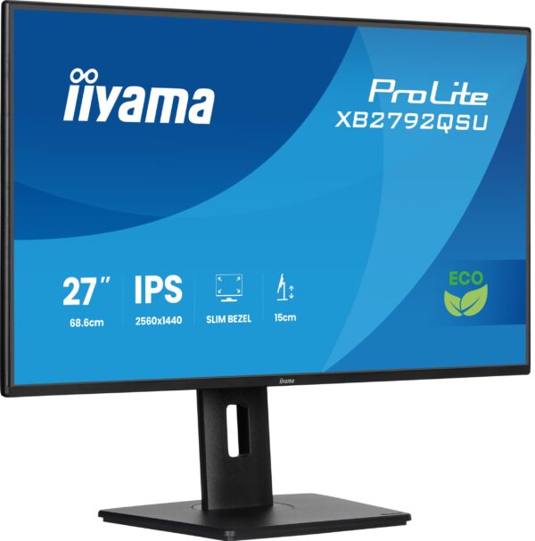 iiyama ProLite/XB2792QSU-B1/27"/IPS/QHD/120Hz/3ms/Černá/3R