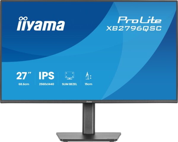 XB2796QSC-B1-1 iiyama ProLite/XB2796QSC-B1/27"/IPS/QHD/75Hz/4ms/Černá/3R