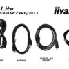 XCB3497WQSU-B1-cables iiyama ProLite/XCB3494WQSU-B1/34"/VA/wQHD/120Hz/0,4ms/Black/3R