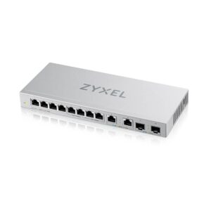 XGS1010-12-ZZ0102F_1_s Zyxel XGS1010-12 v2, 12-Port Gigabit Unmanaged Switch with 8-Port 1G + 2-Port 2.5G + 2-Port SFP+