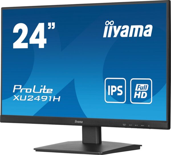 iiyama ProLite/XU2491H-B1/23,8"/IPS/FHD/100Hz/0,5ms/Black/3R