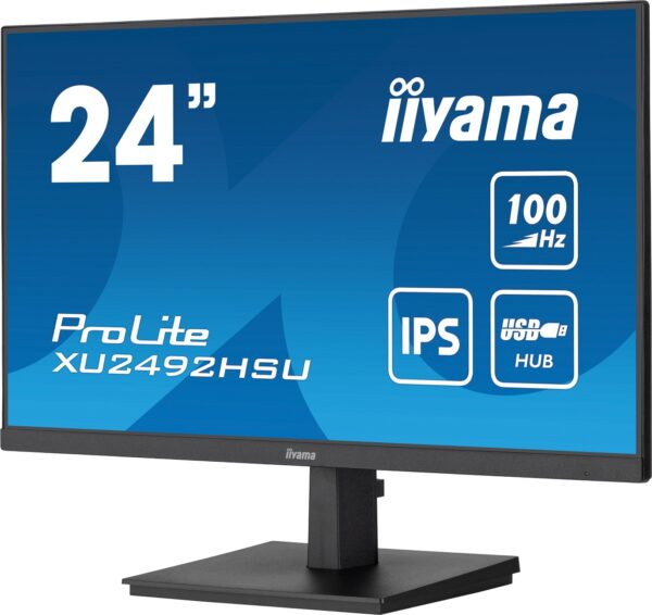 iiyama ProLite/XU2492HSU-B6/23,8"/IPS/FHD/100Hz/0,4ms/Black/3R