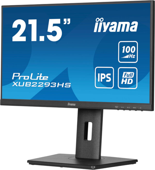 XUB2293HS-B6-30- iiyama ProLite/XUB2293HS-B6/21,5"/IPS/FHD/100Hz/1ms/Black/3R