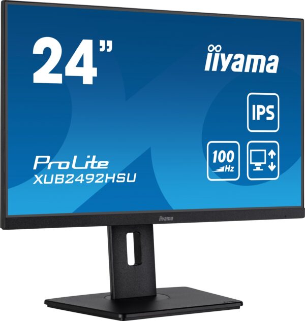 XUB2492HSU-B6-20- iiyama ProLite/XUB2492HSU-B6/23,8"/IPS/FHD/100Hz/0,4ms/Black/3R