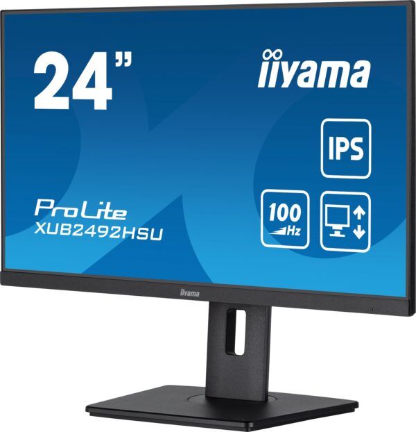 XUB2492HSU-B6-30- iiyama ProLite/XUB2492HSU-B6/23,8"/IPS/FHD/100Hz/0,4ms/Black/3R
