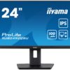 iiyama ProLite/XUB2492QSU-B1/23,8"/IPS/QHD/100Hz/0,5ms/Black/3R
