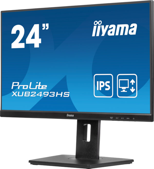 iiyama ProLite/XUB2493HS-B6/23,8"/IPS/FHD/100Hz/0,5ms/Black/3R
