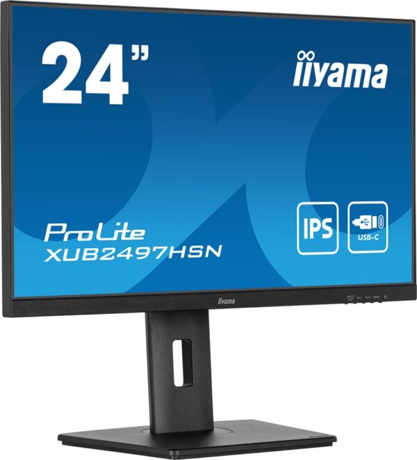 iiyama ProLite/XUB2497HSN-B2/23,8"/IPS/FHD/100Hz/1ms/Black/3R