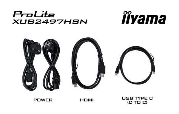 iiyama ProLite/XUB2497HSN-B2/23,8"/IPS/FHD/100Hz/1ms/Black/3R