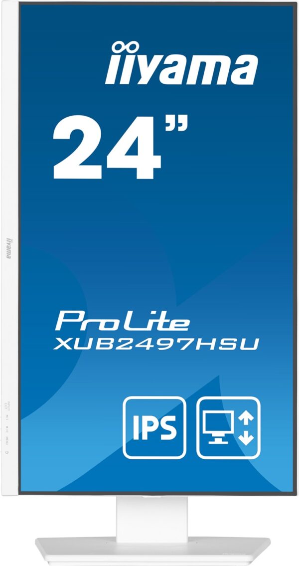 iiyama ProLite/XUB2497HSU-W2/23,8"/IPS/FHD/100Hz/1ms/White/3R