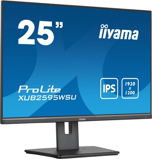 iiyama ProLite/XUB2595WSU-B5/25"/IPS/FHD/75Hz/4ms/Black/3R