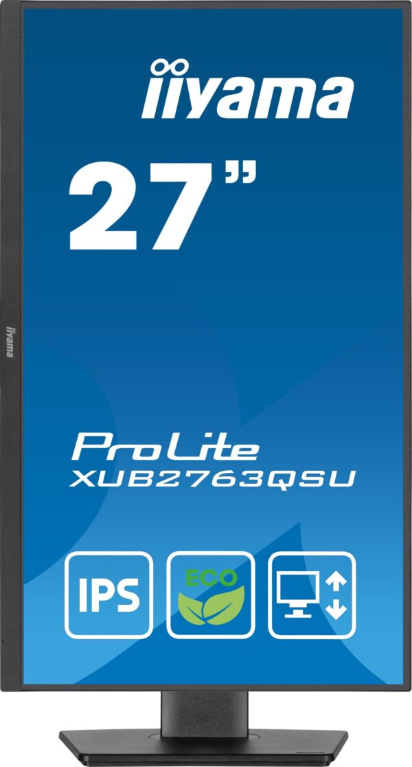 XUB2763QSU-B1-11-min iiyama ProLite/XUB2763QSU-B1/27"/IPS/QHD/100Hz/2ms/Black/3R