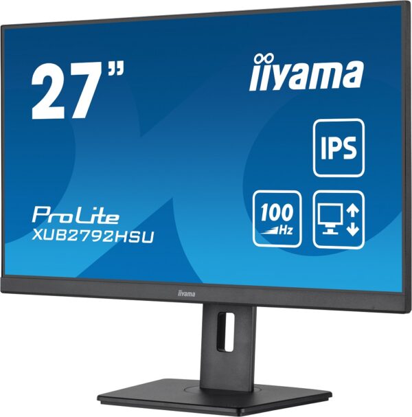 iiyama ProLite/XUB2792HSU-B6/27"/IPS/FHD/100Hz/0,4ms/Black/3R