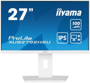iiyama ProLite/XUB2792HSU-W6/27"/IPS/FHD/100Hz/0,4ms/White/3R