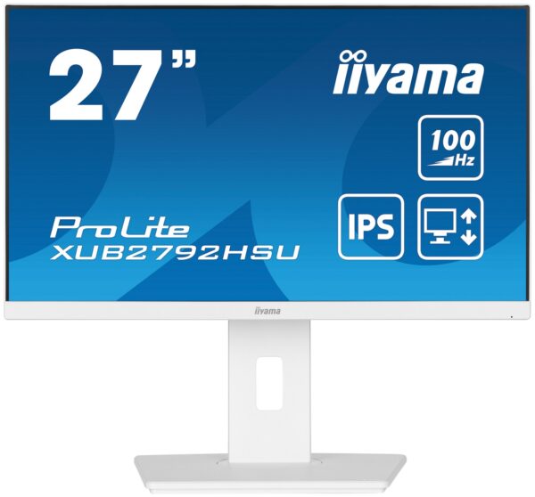 iiyama ProLite/XUB2792HSU-W6/27"/IPS/FHD/100Hz/0,4ms/White/3R