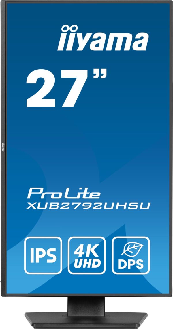 XUB2792UHSU-B6-11-min iiyama ProLite/XUB2792UHSU-B6/27"/IPS/4K UHD/60Hz/4ms/Black/3R