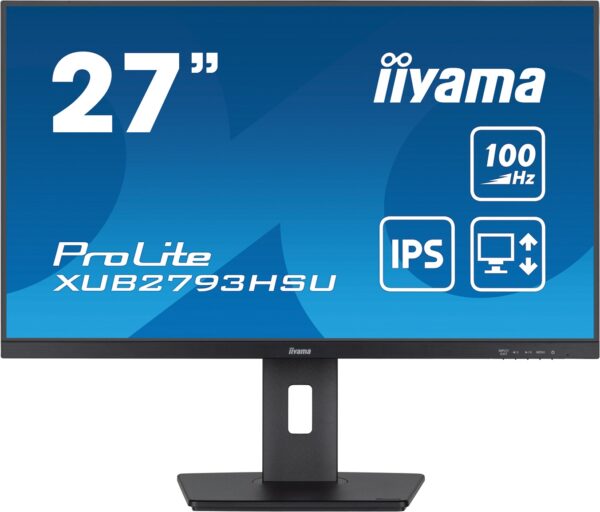 iiyama ProLite/XUB2793HSU-B7/27"/IPS/FHD/100Hz/1ms/Black/3R